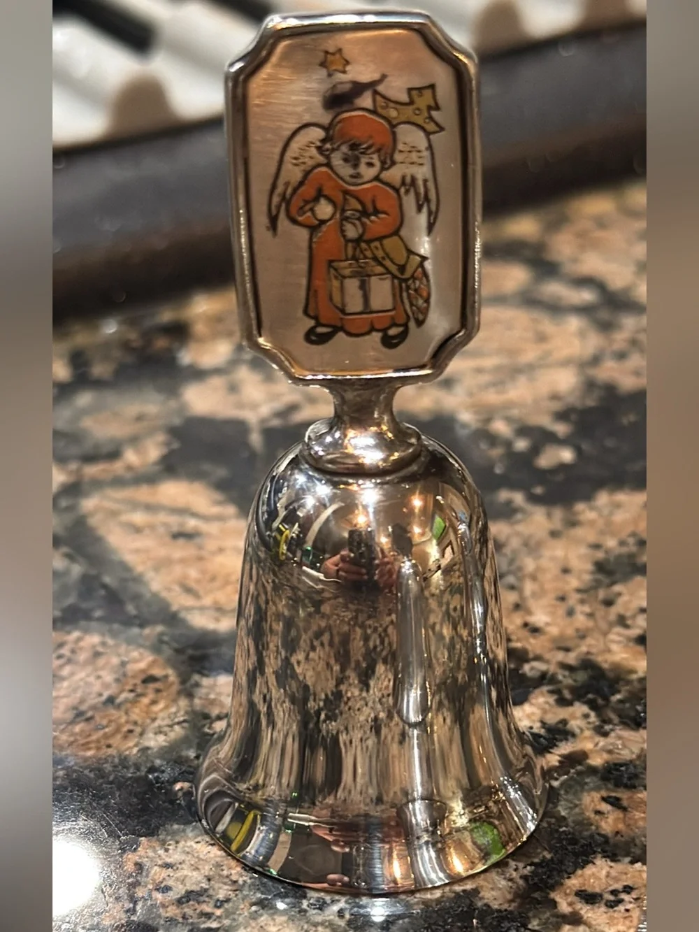 Vintage Reed & Barton Damascene Berta Hummel Bells - First Edition (Set of 3)